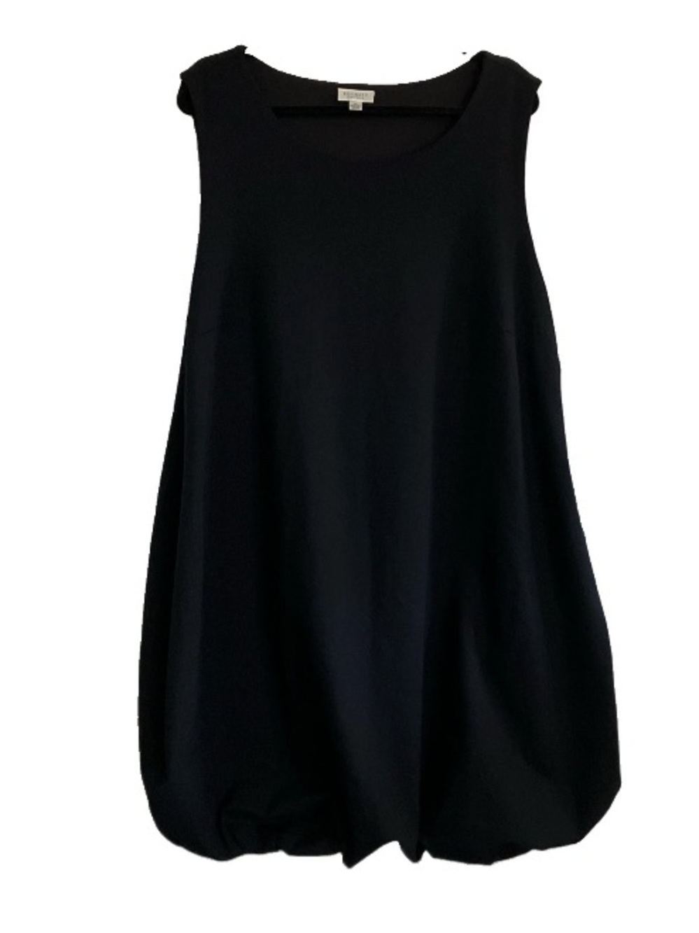 City Chic Refinity Black Bubble Balloon Hem Dress Fully Lined Lagonlook Sz. M/18